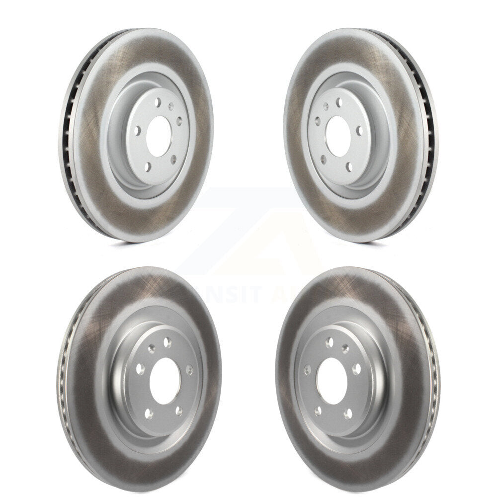 Genius KG-101151 Disc Brake Rotor for 2014-2016 Audi A6, Audi A6 Quattro, Audi A7 Quattro - Front and Rear