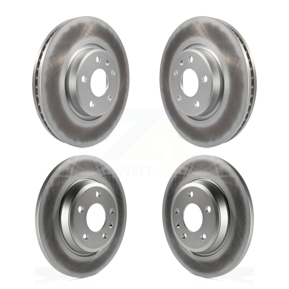 Genius KG-101152 Disc Brake Rotor for 2011-2017 Audi Q5, Audi A4 Quattro and More - Front and Rear