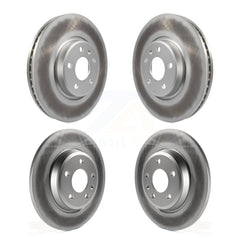 Genius KG-101152 Disc Brake Rotor for 2011-2017 Audi Q5, Audi A4 Quattro and More - Front and Rear