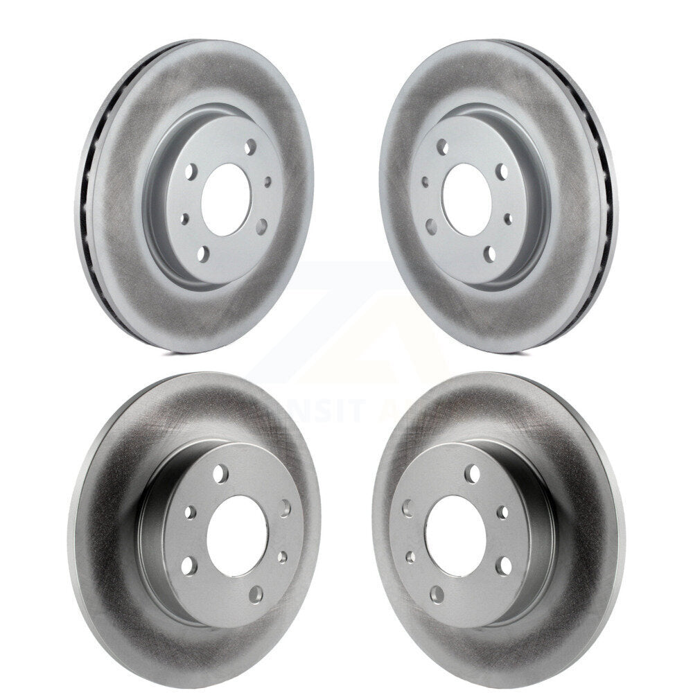 Genius KG-101153 Disc Brake Rotor for 2012-2017 Fiat 500 - Front and Rear