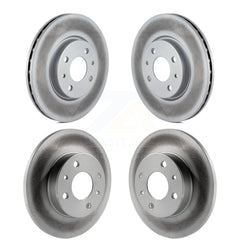 Genius KG-101153 Disc Brake Rotor for 2012-2017 Fiat 500 - Front and Rear