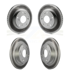 Genius KG-101154 Disc Brake Rotor for 2012-2015 Acura ILX, Honda Civic - Front and Rear