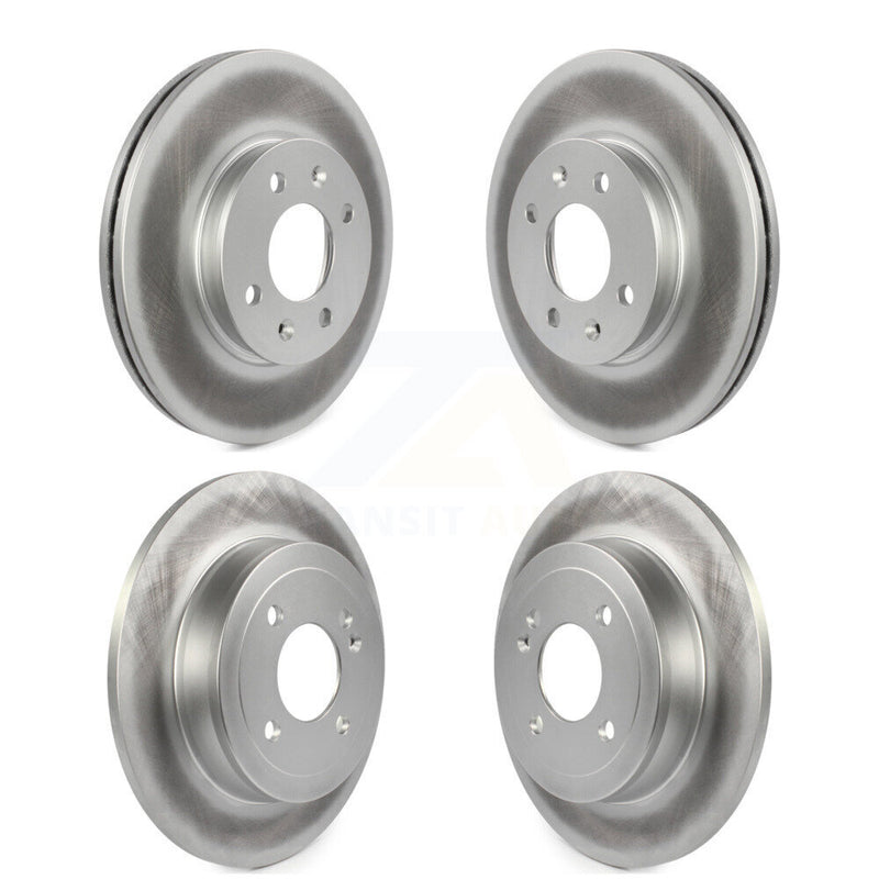 Genius KG-101156 Disc Brake Rotor for 2012-2018 Kia Rio, Hyundai Accent - Front and Rear