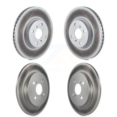 Genius KG-101157 Disc Brake Rotor for 2012-2018 Toyota Yaris - Front and Rear