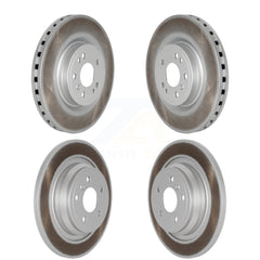 Genius KG-101158 Disc Brake Rotor for 2012-2018 Mercedes-Benz GLE300d, Mercedes-Benz GLE350 and More - Front and Rear