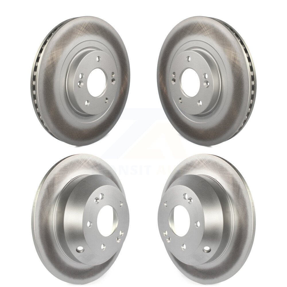Genius KG-101160 Disc Brake Rotor for 2013-2020 Kia Sorento, Hyundai Santa Fe and More - Front and Rear