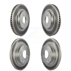 Genius KG-101165 Disc Brake Rotor for 2015 Honda Civic - Front and Rear