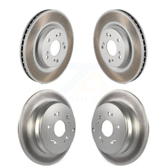 Genius KG-101168 Disc Brake Rotor for 2012-2016 Honda CR-V - Front and Rear