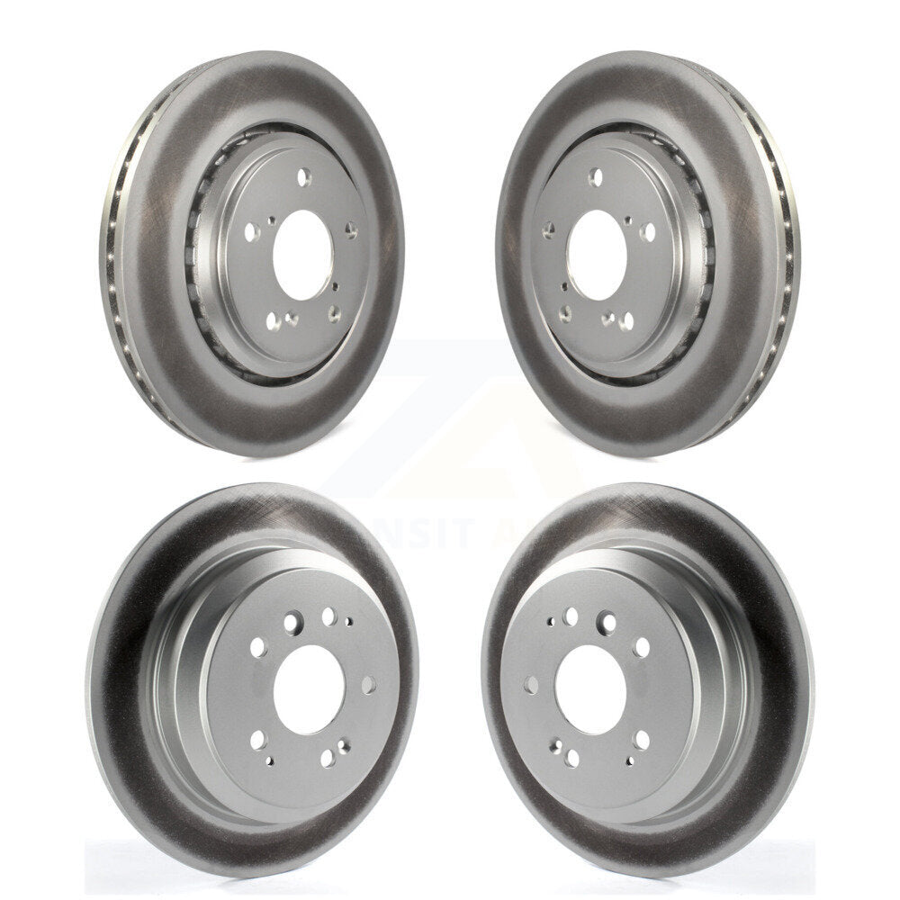 Genius KG-101171 Disc Brake Rotor for 2016-2024 Honda Passport, Honda Ridgeline, Honda Pilot - Front and Rear