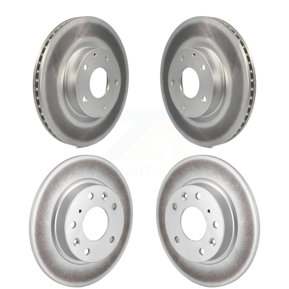 Genius KG-101180 Disc Brake Rotor for 2014-2022 Mazda CX-3, Mazda 3, Mazda 3 Sport - Front and Rear
