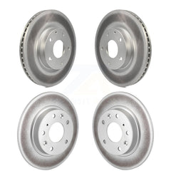 Genius KG-101180 Disc Brake Rotor for 2014-2022 Mazda CX-3, Mazda 3, Mazda 3 Sport - Front and Rear
