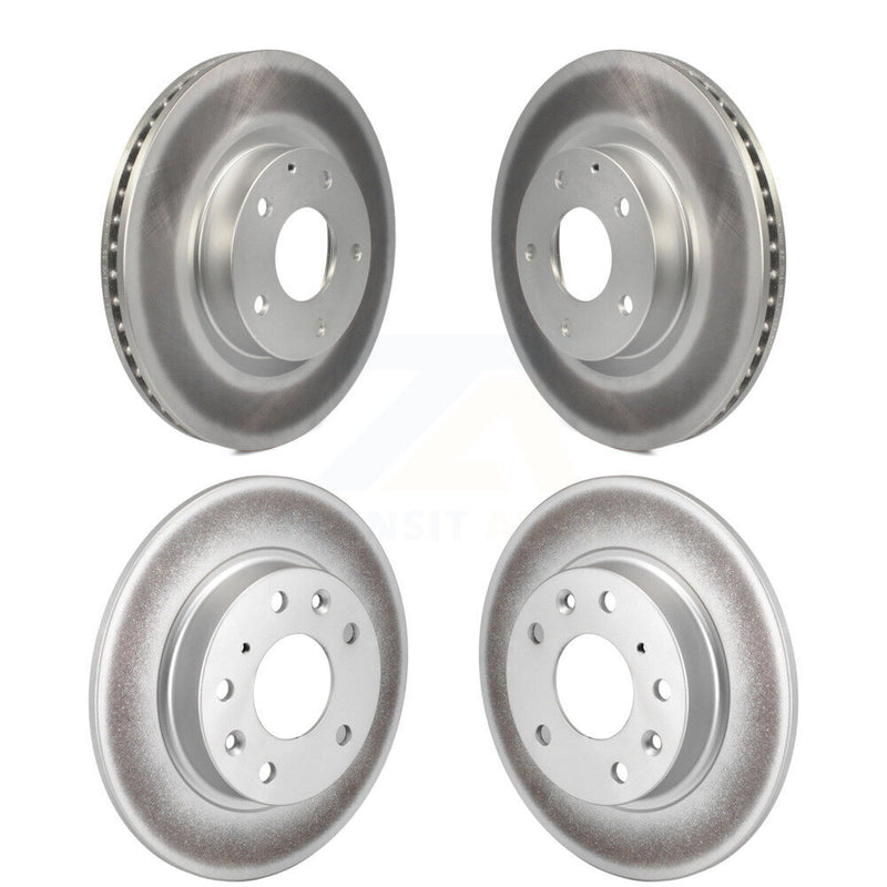 Genius KG-101180 Disc Brake Rotor for 2014-2022 Mazda CX-3, Mazda 3, Mazda 3 Sport - Front and Rear