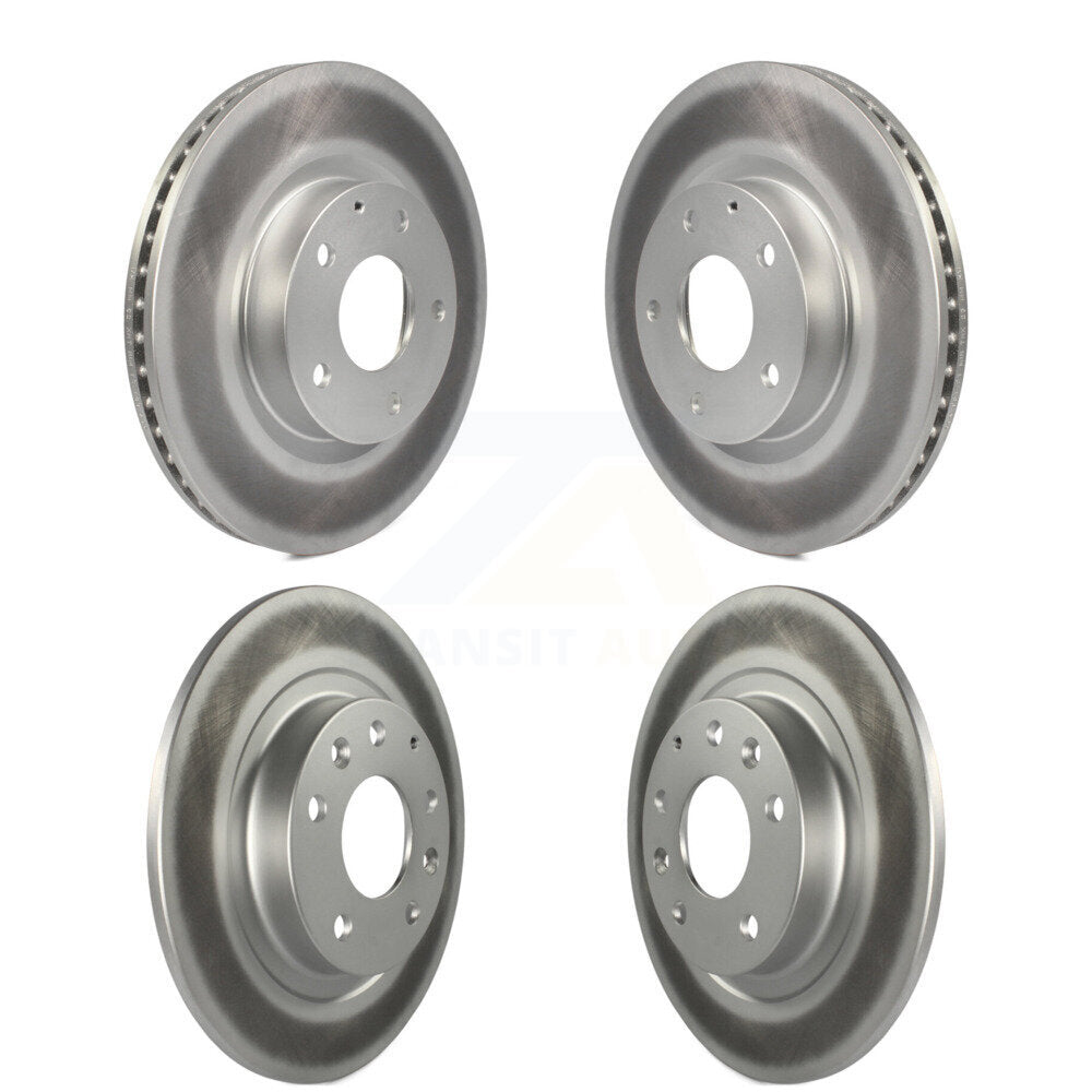 Genius KG-101181 Disc Brake Rotor for 2016-2018 Mazda CX-3 - Front and Rear