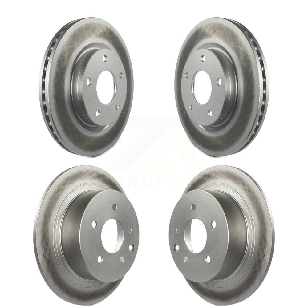 Genius KG-101182 Disc Brake Rotor for 2013-2019 Nissan Sentra - Front and Rear