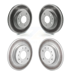 Genius KG-101183 Disc Brake Rotor for 2014-2022 Mazda CX-3, Mazda 3, Mazda 3 Sport - Front and Rear