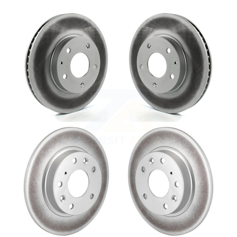 Genius KG-101183 Disc Brake Rotor for 2014-2022 Mazda CX-3, Mazda 3, Mazda 3 Sport - Front and Rear