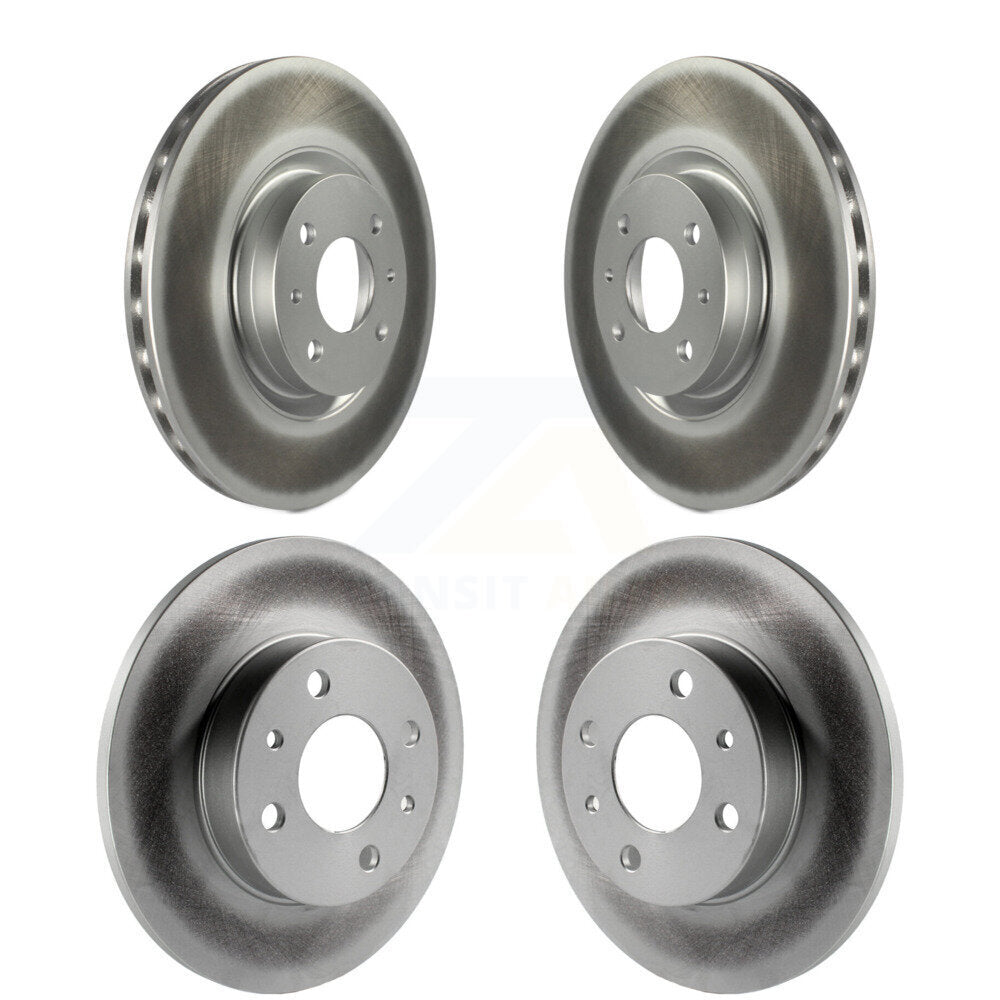 Genius KG-101185 Disc Brake Rotor for 2012-2019 Fiat 500 - Front and Rear