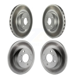 Genius KG-101185 Disc Brake Rotor for 2012-2019 Fiat 500 - Front and Rear