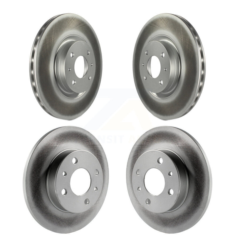 Genius KG-101185 Disc Brake Rotor for 2012-2019 Fiat 500 - Front and Rear