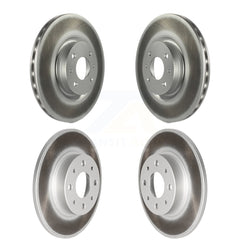 Genius KG-101186 Disc Brake Rotor for 2013-2019 Fiat 500 - Front and Rear