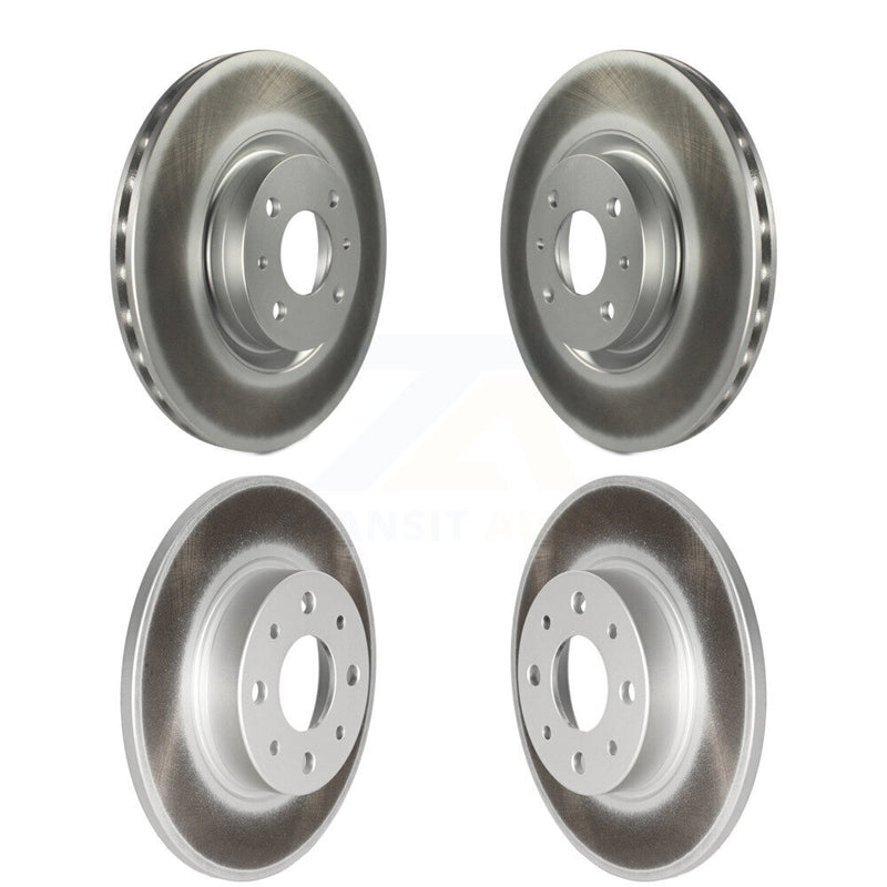Genius KG-101186 Disc Brake Rotor for 2013-2019 Fiat 500 - Front and Rear