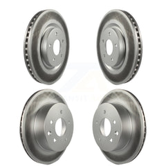 Genius KG-101190 Disc Brake Rotor for 2014-2019 Nissan Rogue - Front and Rear