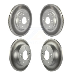 Genius KG-101195 Disc Brake Rotor for 2017-2021 Kia Forte5, Kia Soul - Front and Rear