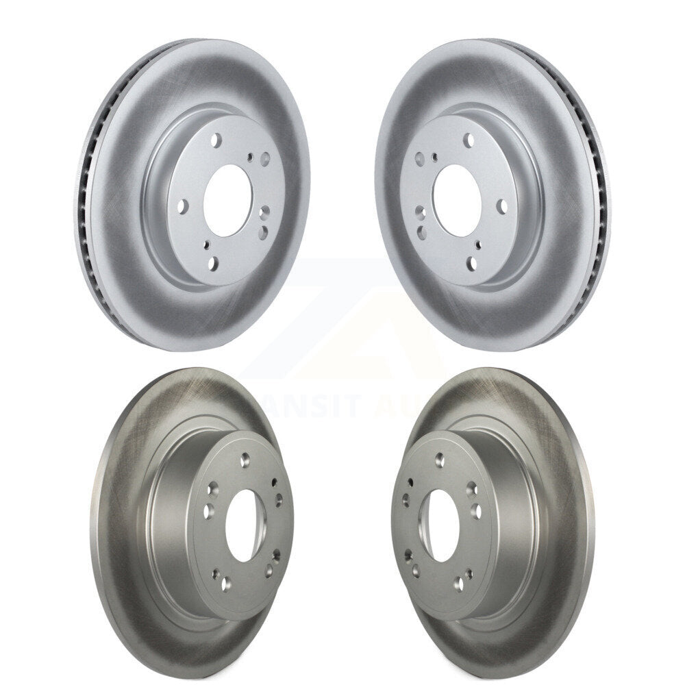 Genius KG-101198 Disc Brake Rotor for 2017 Honda Accord - Front and Rear