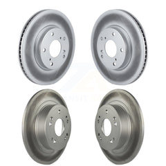 Genius KG-101198 Disc Brake Rotor for 2017 Honda Accord - Front and Rear