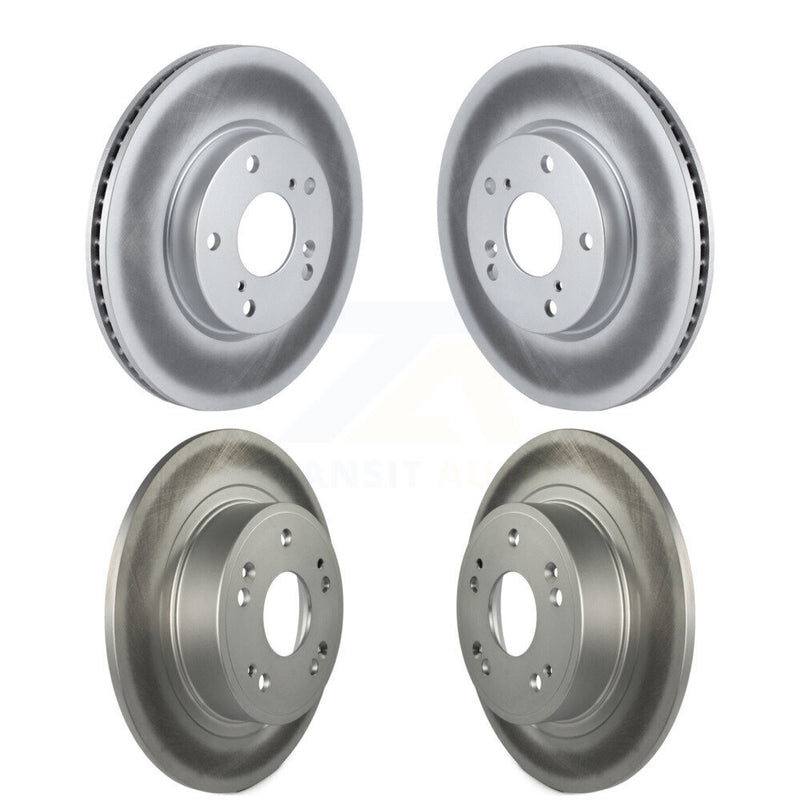 Genius KG-101198 Disc Brake Rotor for 2017 Honda Accord - Front and Rear
