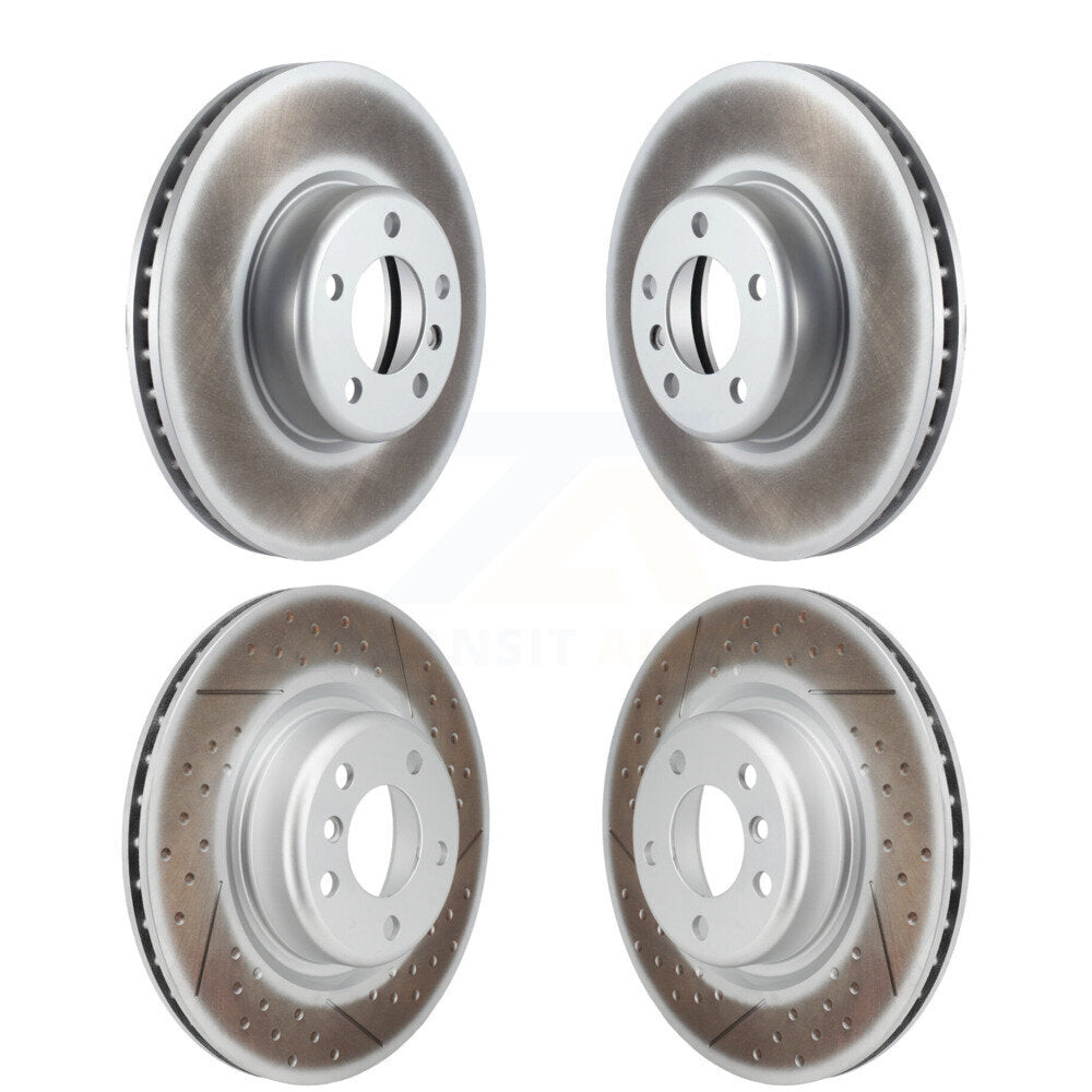 Genius KG-101211 Disc Brake Rotor for 2014-2020 BMW M240i, BMW M240i xDrive and More - Front and Rear