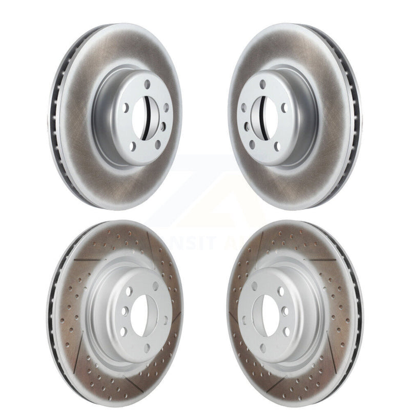 Genius KG-101211 Disc Brake Rotor for 2014-2020 BMW M240i, BMW M240i xDrive and More - Front and Rear