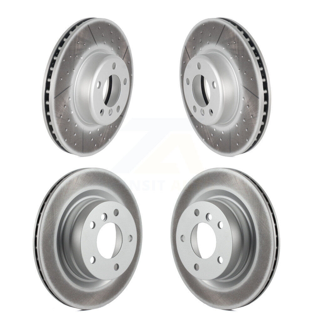 Genius KG-101212 Disc Brake Rotor for 2013 BMW 328i - Front and Rear