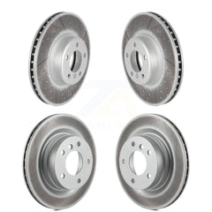 Genius KG-101212 Disc Brake Rotor for 2013 BMW 328i - Front and Rear