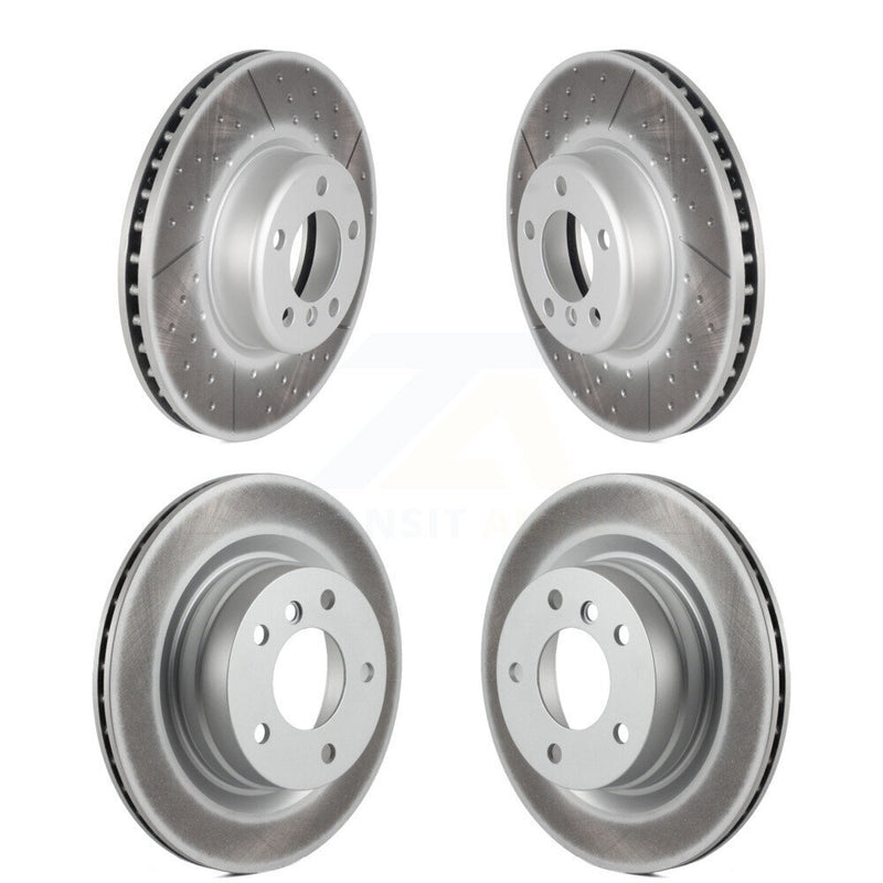 Genius KG-101212 Disc Brake Rotor for 2013 BMW 328i - Front and Rear