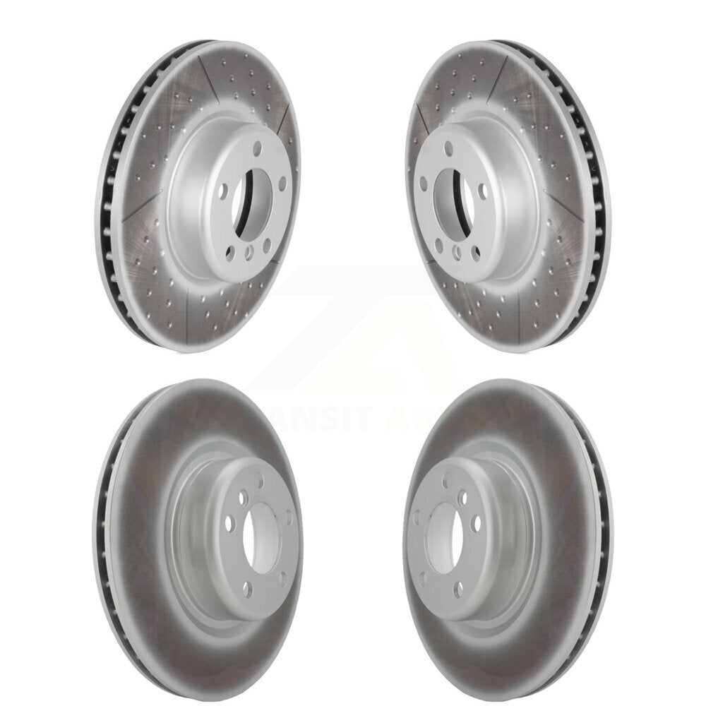 Genius KG-101216 Disc Brake Rotor for 2014-2020 BMW M240i, BMW M240i xDrive and More - Front and Rear