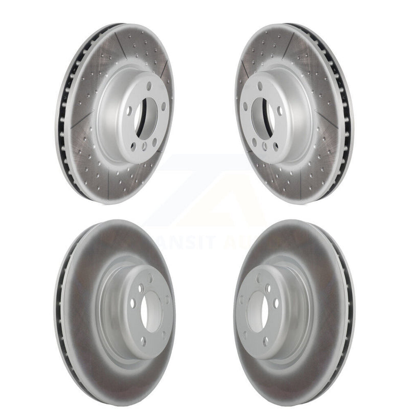 Genius KG-101216 Disc Brake Rotor for 2014-2020 BMW M240i, BMW M240i xDrive and More - Front and Rear