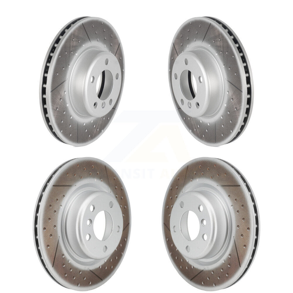 Genius KG-101217 Disc Brake Rotor for 2014-2020 BMW M240i, BMW M240i xDrive and More - Front and Rear