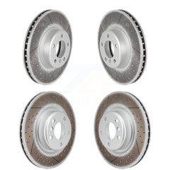 Genius KG-101217 Disc Brake Rotor for 2014-2020 BMW M240i, BMW M240i xDrive and More - Front and Rear