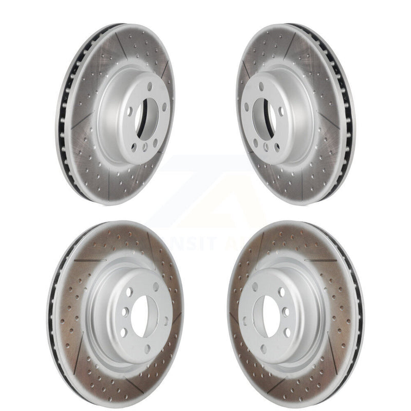 Genius KG-101217 Disc Brake Rotor for 2014-2020 BMW M240i, BMW M240i xDrive and More - Front and Rear