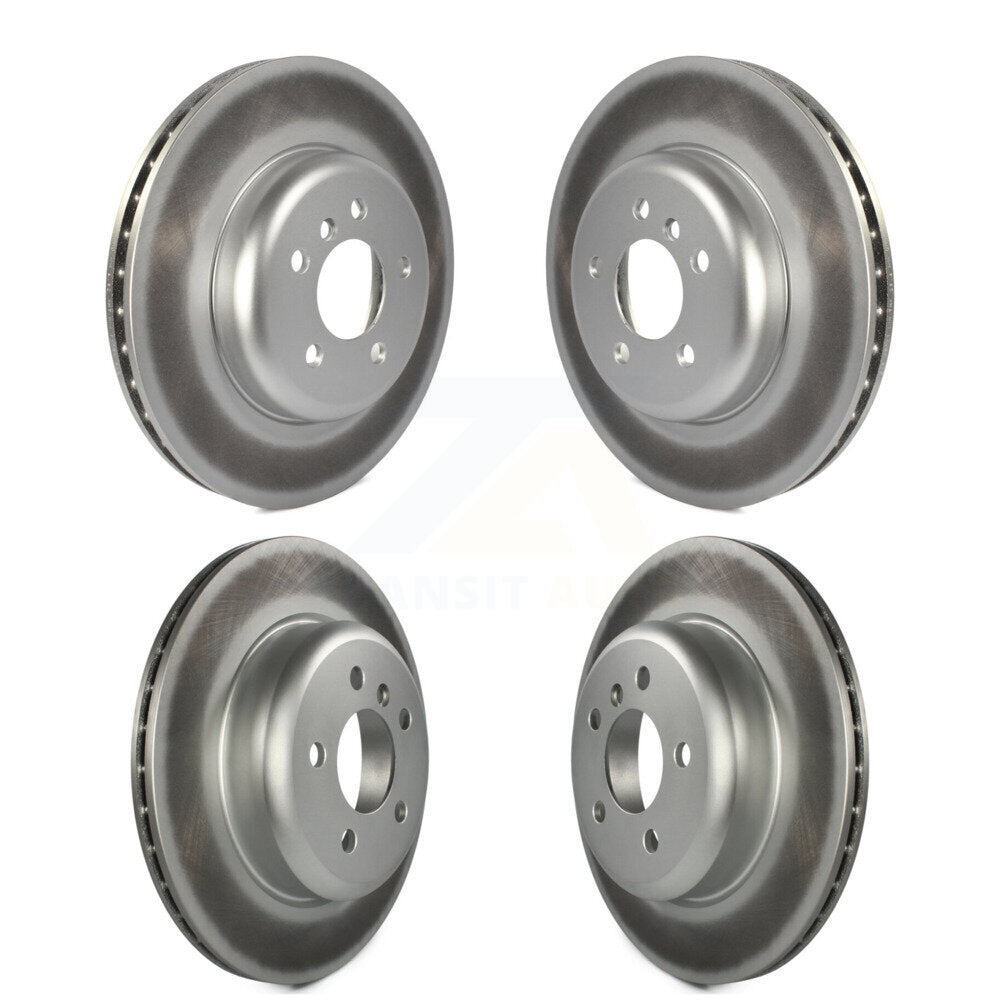 Genius KG-101218 Disc Brake Rotor for 2011-2016 BMW 535d, BMW 535d xDrive and More - Front and Rear