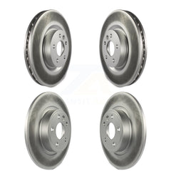 Genius KG-101220 Disc Brake Rotor for 2015-2020 Jaguar E-Pace, Land Rover Discovery Sport - Front and Rear