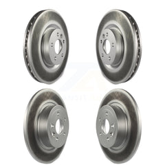 Genius KG-101221 Disc Brake Rotor for 2016-2019 Land Rover Range Rover Evoque - Front and Rear