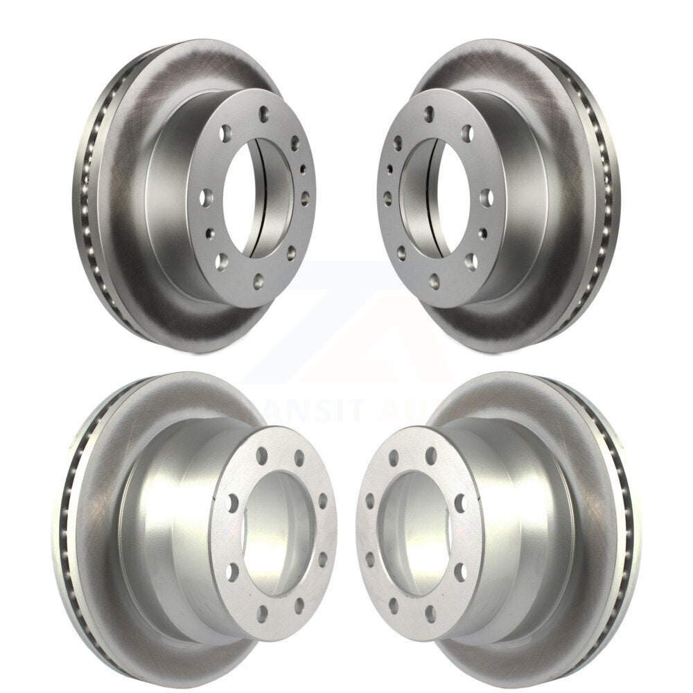 Genius KG-101225 Disc Brake Rotor for 2009-2020 Chevrolet Express 4500, GMC Savana 4500 - Front and Rear