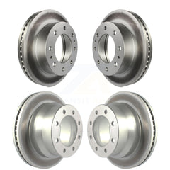 Genius KG-101225 Disc Brake Rotor for 2009-2020 Chevrolet Express 4500, GMC Savana 4500 - Front and Rear