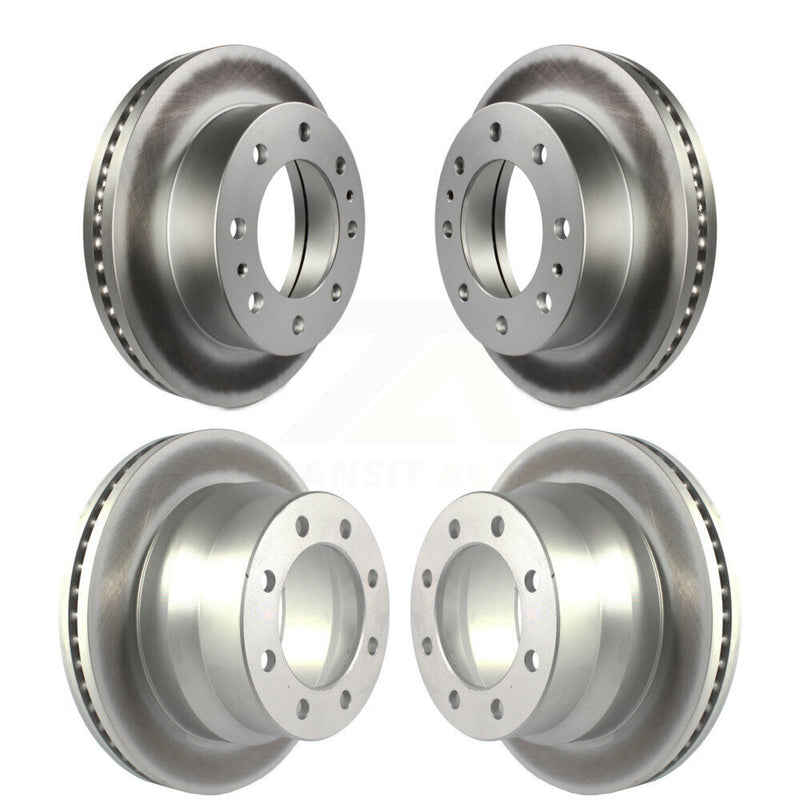 Genius KG-101225 Disc Brake Rotor for 2009-2020 Chevrolet Express 4500, GMC Savana 4500 - Front and Rear