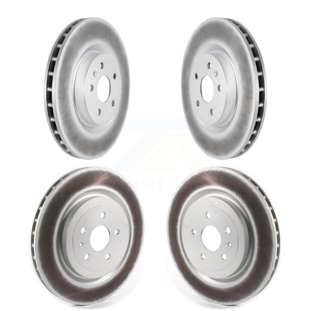 Genius KG-101228 Disc Brake Rotor for 2010-2015 Chevrolet Camaro - Front and Rear