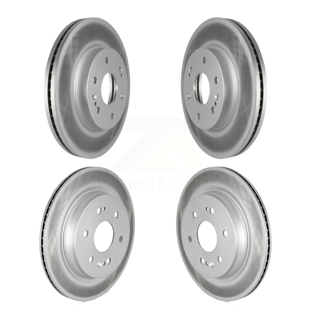 Genius KG-101238 Disc Brake Rotor for 2020-2024 Chevrolet Silverado 1500 LTD, GMC Sierra 1500 Limited and More - Front and Rear