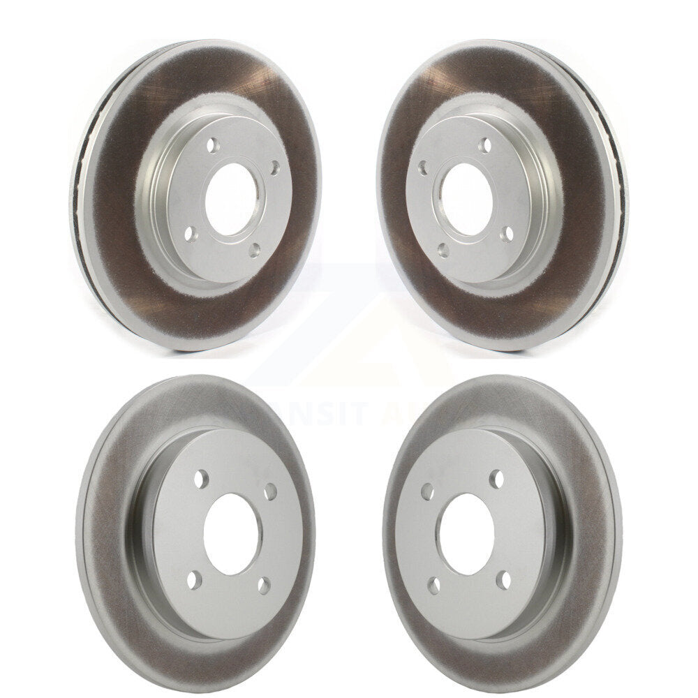 Genius KG-101241 Disc Brake Rotor for 2014-2019 Ford Fiesta - Front and Rear
