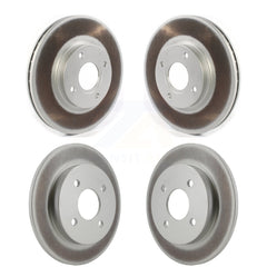 Genius KG-101241 Disc Brake Rotor for 2014-2019 Ford Fiesta - Front and Rear